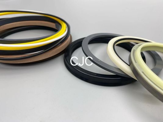 गर्मी प्रतिरोधी PTFE हाइड्रोलिक सिलेंडर सील किट खुदाई उपकरण भागों