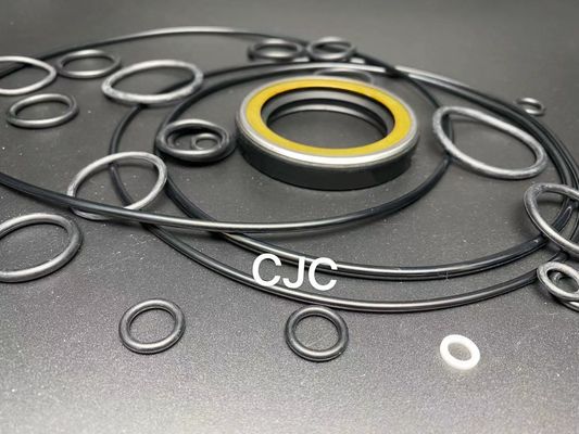 गर्मी प्रतिरोध PTFE पु सामग्री के साथ खुदाई हाइड्रोलिक स्विंग मोटर सील किट