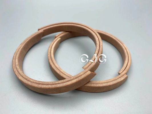 मोबाइल हाइड्रोलिक्स के लिए ब्राउन कलर 07156-01012 ऑयल रिंग सील PTFE सामग्री: