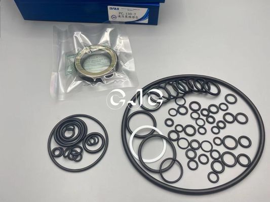 खुदाई के लिए स्थायित्व हाइड्रोलिक पंप सील किट VMQ ACM PTFE सामग्री PC130-7