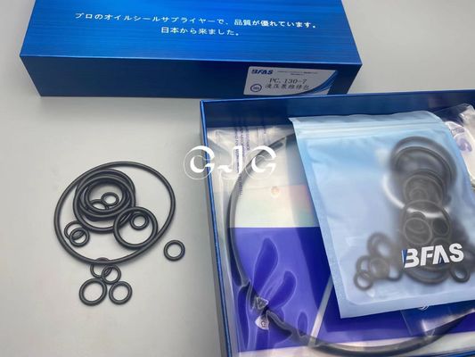 खुदाई के लिए स्थायित्व हाइड्रोलिक पंप सील किट VMQ ACM PTFE सामग्री PC130-7